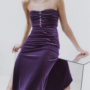 ZARA Purple 2-Piece skirt set, size XL